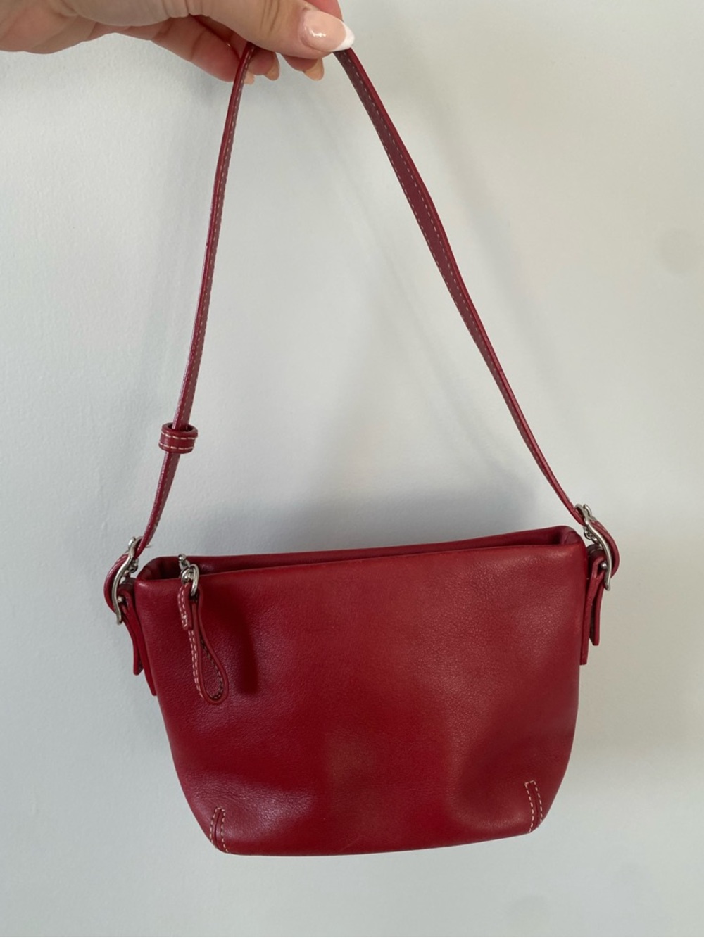 Y2K Red Coach Bag